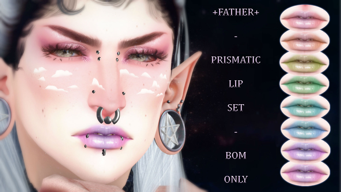 +FATHER+ Prismatic Lip Set - BOM