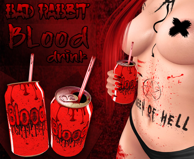 .:Bad Rabbit:. Blood Drink (with bento hold animations)