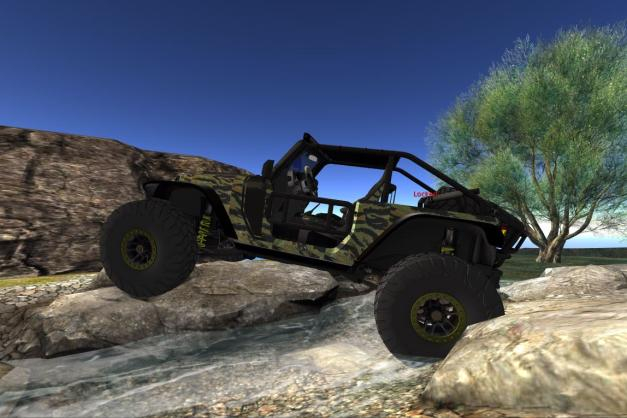 NIGHTFIRE SLEDS JEEP ROCK CRAWLER TIGER CAMO