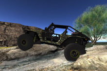 NIGHTFIRE SLEDS JEEP ROCK CRAWLER TIGER CAMO