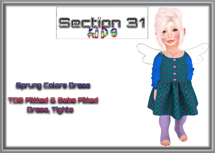 S31K  Sprung Colors Dress
