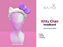 NA.YO! - kitty chan headband(PURPLE)