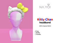 NA.YO! - kitty chan headband(YELLOW)