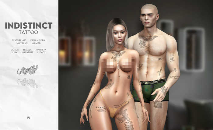Premium - Indistinct - Tattoo