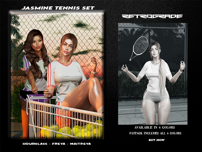 RG : Jasmine Tennis Set "Fatpack" (UNPACK)