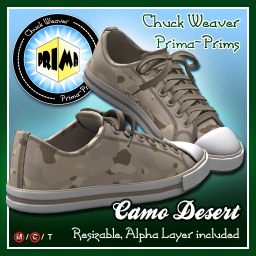 R(S)W Chucks - Camo Desert