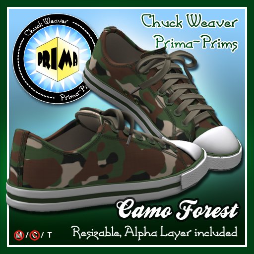 R(S)W Chucks - Camo Forest