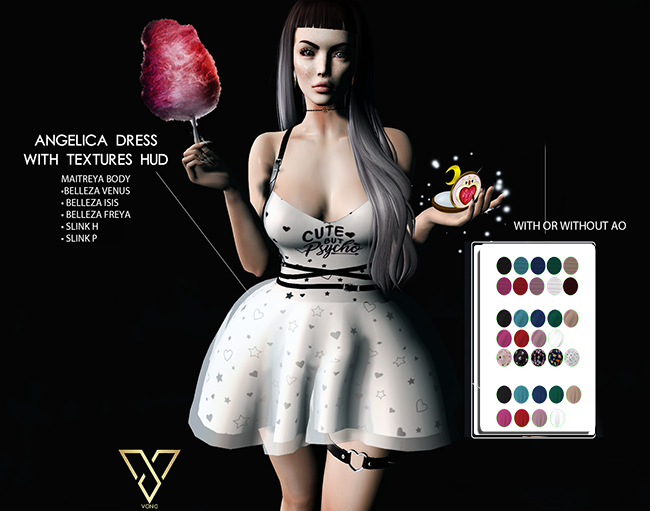 ::VOND ::ANGELICA DRESS -DEMO
