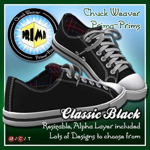 R(S)W Chucks - Classic Black
