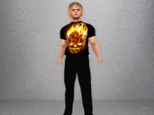 Skulls-Flaming