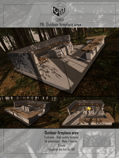 .:YN:.Outdoor fireplace area - add