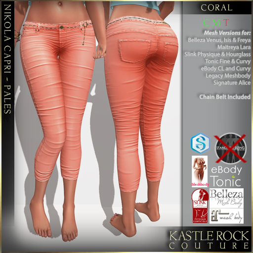 :KR: Nikola Capri - Pales - Coral (Add Me)