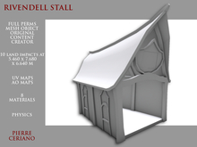 Rivendell stall - 10 LI - 2 FULL PERMS Meshes