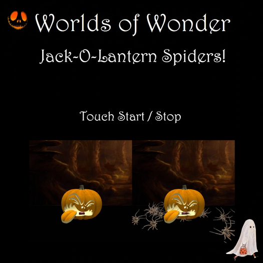 WoW Jack-O-Lantern Spiders! - BOX