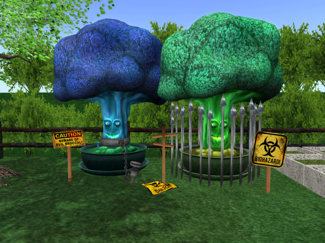 PlantPets Evil Broccoli Accessories