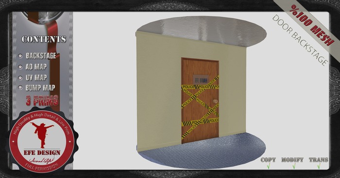 Door Backstage Full Permission Unpack (ADD)