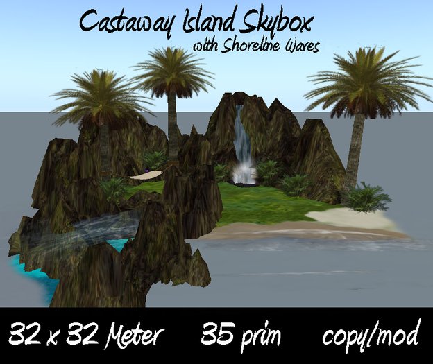 32x32 Castaway Island Skybox (1024)