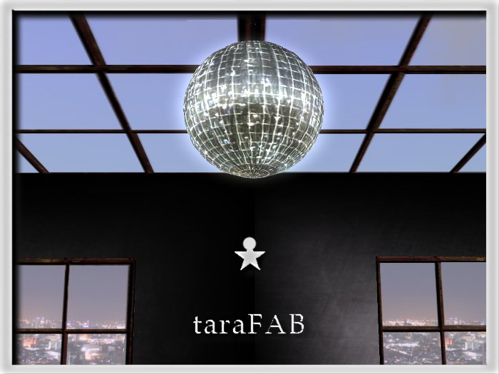 DISCO BALL mirror real realistic slow rotating scripted copy modify personal or commercial use