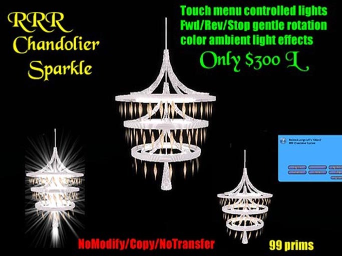 RRR Chandolier Sparkle 2011 boxed