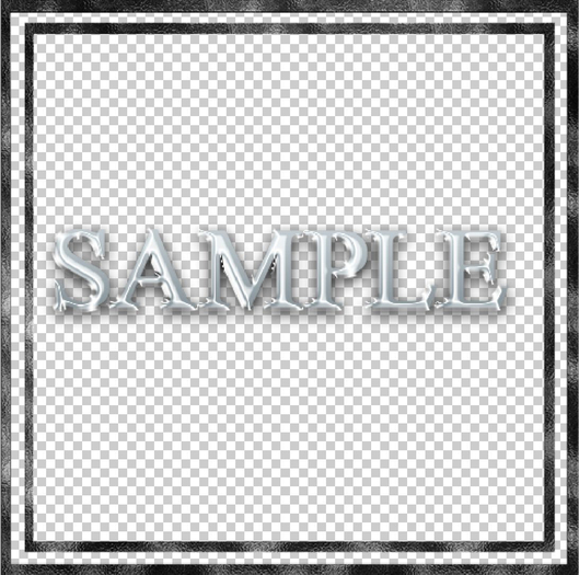 Zoy Texture [ Metal Frame ] Black