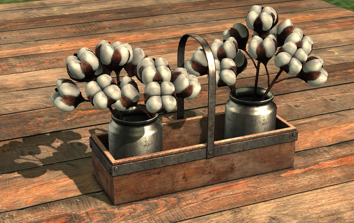 {Unflat Stuff} Cotton branches