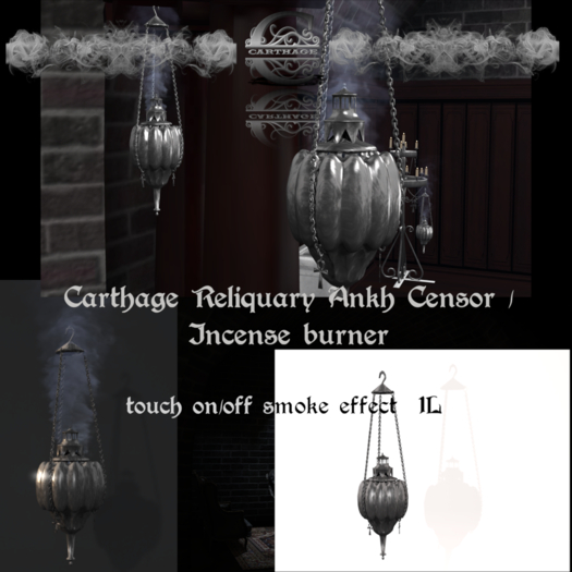 Carthage Ankh Censor /Incense burner (ADD ME)
