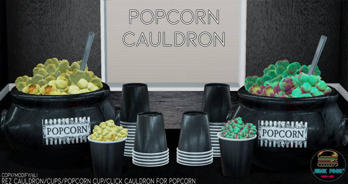 Junk Food - Popcorn Cauldron
