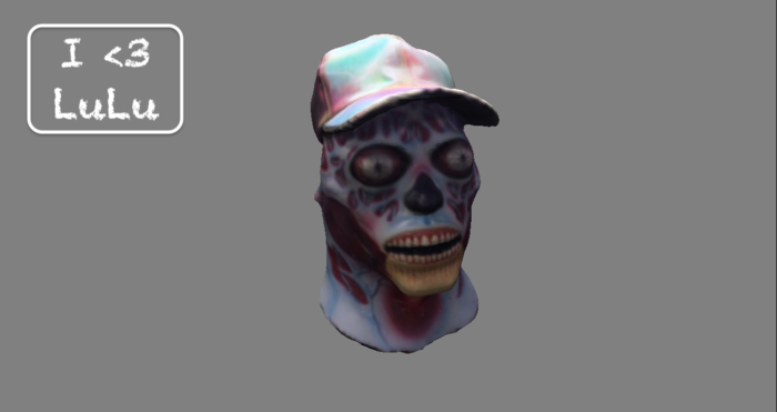 I<3LuLu They Live Mask