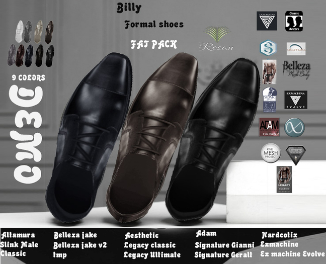 Res_Billy Formal Shoes All Colors Demo