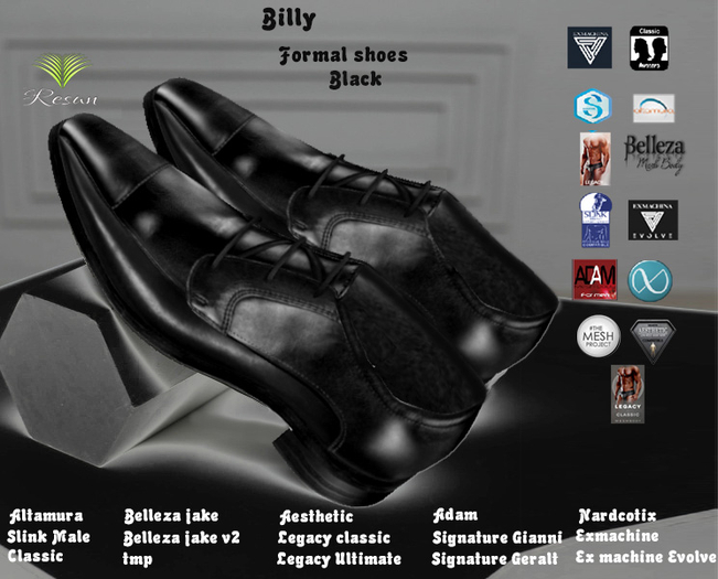 Res_Billy Formal Shoes Black