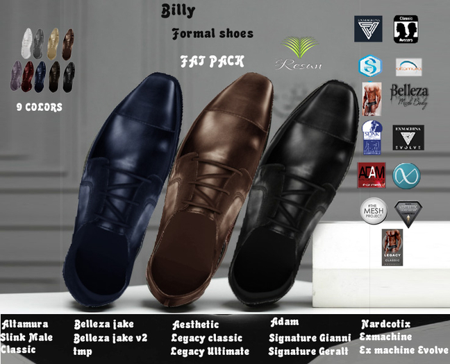 Res_Billy Formal Shoes Fat Pack