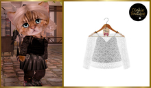 *DB* DINKIES FRANZI GRUNGE TOP* white