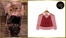 *DB* DINKIES FRANZI GRUNGE TOP* red