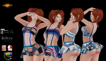 *INT* DRESS KATE  MULTCOLORS