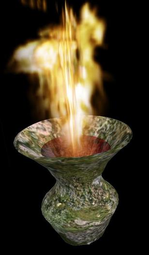 Fire Blood Vase