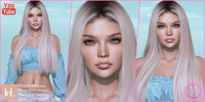 ~BBB~  FRESHA Shape - LeL - Fleur EVO Head