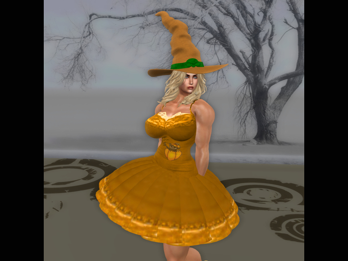 Halloween Pumpkin dress - Omega