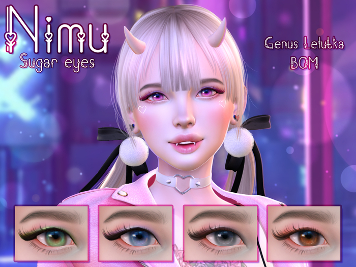 NIMU - Sugar Eyes - Grey