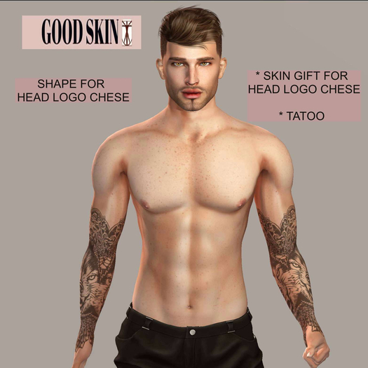 Good Skin - Shape Bento for Head LOGO CHESE (Ricardo)