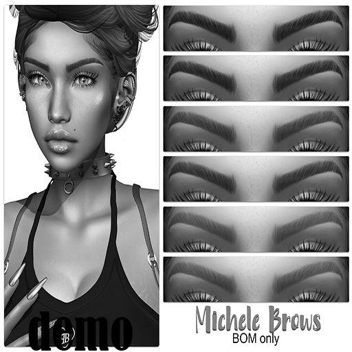 .:the HAUS:. - Michele BOM Eyebrows (LeL) DEMO