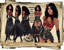 KL Adriela  Sexy goth ENE1
