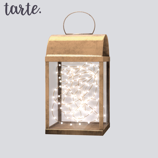 tarte. metal lantern