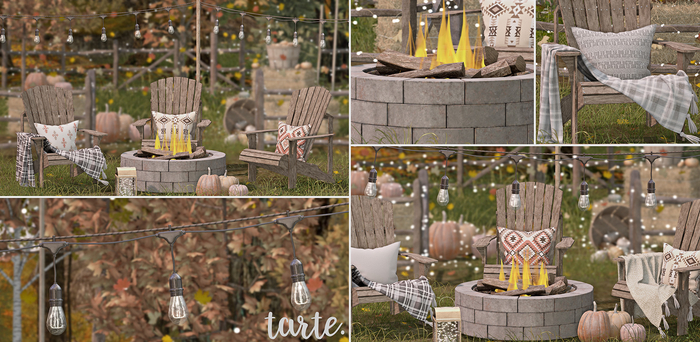 tarte. salem backyard bonfire (PG) - FULL SET