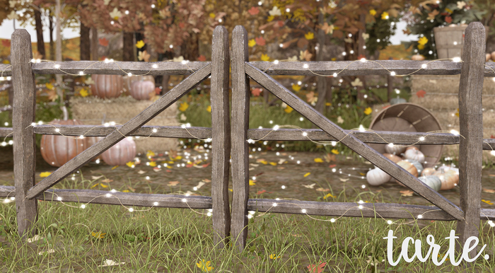 tarte. split rail fence kit