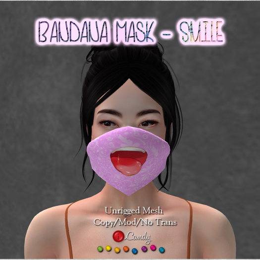 iCandy - Bandana Mask - Smile