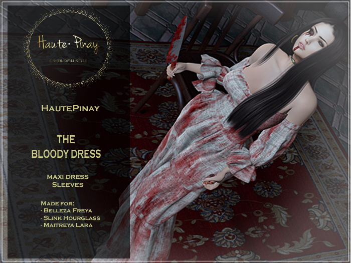 HautePinay [BLOODY DRESS] October2020