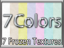 Zoy Texture [ Frozen ] Seamless - 7 Colors