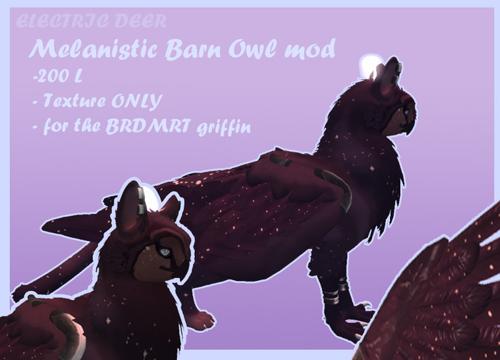 melanistic barnowl applier