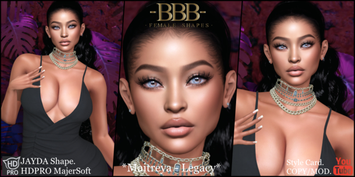 ~BBB~ JAYDA Shape - CATWA - MajerSoft
