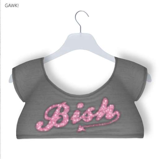 GAWK! Grey Mini Shirt "Bish" | BoM